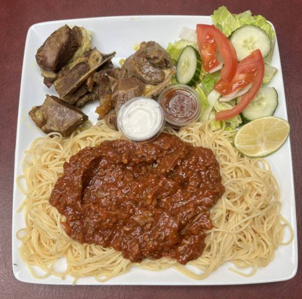 Spaghetti with Lamb